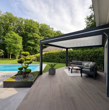 pergola bioclimatique st lambert la potherie outdoor project 49