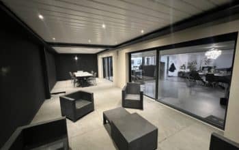 pergola bioclimatique avec chauffage rives du loir en anjou outdoor project 49