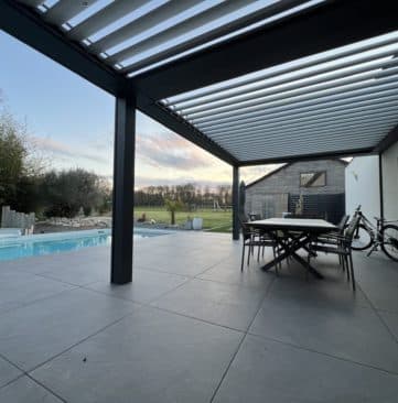 pergola bioclimatique rives du loir en anjou outdoor project 49