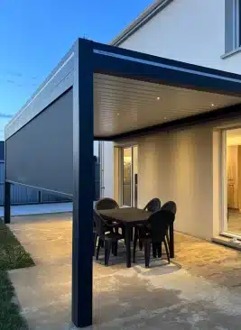 pergola bioclimatique la bourgonniere outdoor project