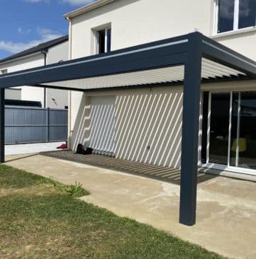pergola bioclimatique la bourgonniere outdoor project