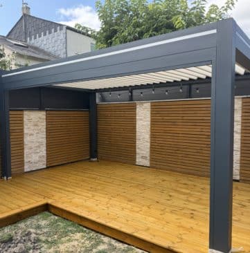 pergola bioclimatique autoportée bouchemaine outdoor project 49