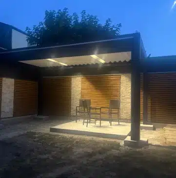 pergola bioclimatique autoportée bouchemaine outdoor project 49
