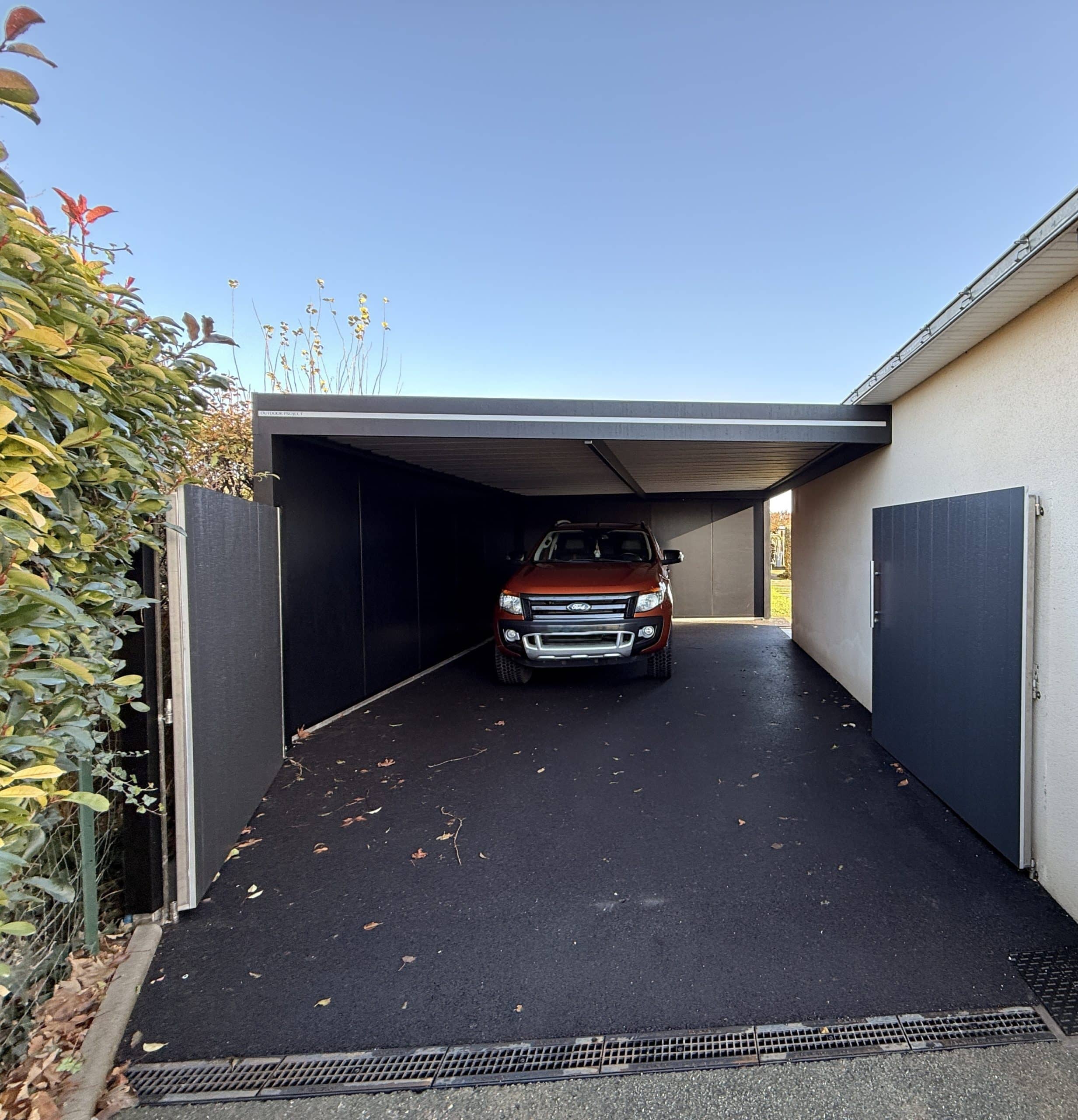 carport fermé brissac loire aubance outdoor project 49