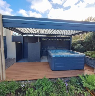 pergola bioclimatique pellouailles les vignes jacuzzi outdoor project