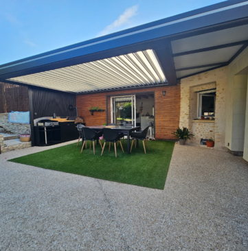 pergola bioclimatique sur mesure outdoor project 49