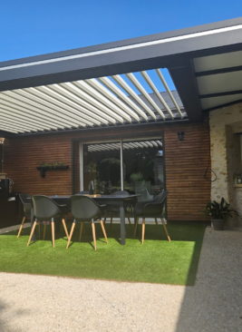 pergola bioclimatique sur mesure outdoor project 49