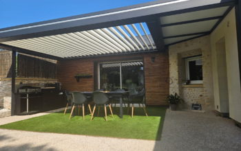 pergola bioclimatique à Continvoir (37)