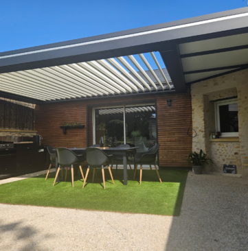 pergola bioclimatique sur mesure outdoor project 49