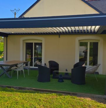 pergola bioclimatique sur mesure les rairies outdoor project 49