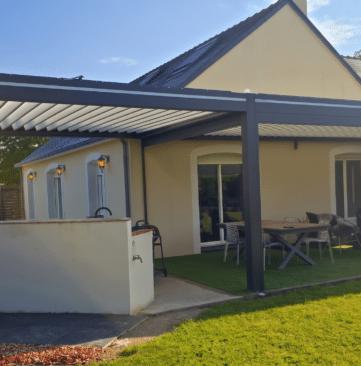 pergola bioclimatique sur mesure les rairies outdoor project 49