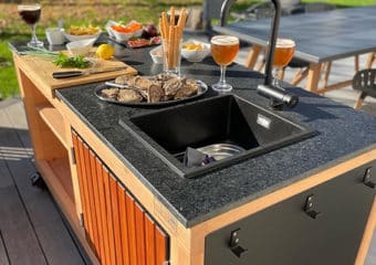Équipement extérieur et intérieur cuisine d'été
