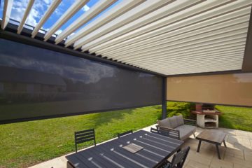 pergola bioclimatique sur mesure ambillou chateau outdoor project 49