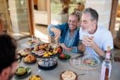 Grill de table plancha de table flamme